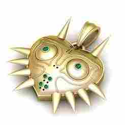 Majora’s Mask Pendant 3D Printable Model