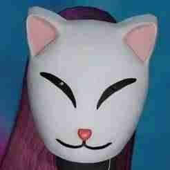 Makomo's Kitsune Mask - Inspired by Demon Slayer