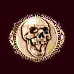Man Skull Ring