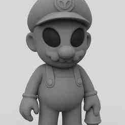 Mario Alien STL - Unique 3D Print Model