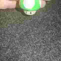 Mario Bros mushroom key chain