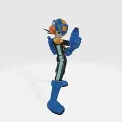 Mega Man Battle Network Pose 5