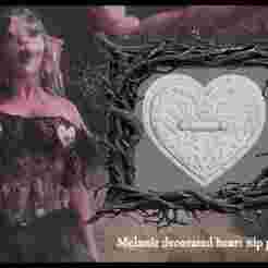 Melanie Martinez Void heart decorated piercing