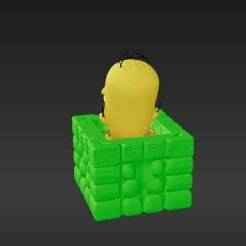Meme-Inspired Kitchen Sponge Holder with Drainage - 3D Print Model