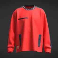 Men Sweatshirt - Red And Blue  | Marvelous / Clo3d / obj / fbx