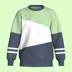 Mens 3 Color Sweatshirts   | Marvelous / Clo3d / obj / fbx