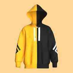 Mens Sports Hoodie  | Marvelous / Clo3d / obj / fbx