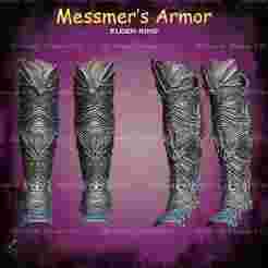Messmer Leg Armor Cosplay Elden Ring - STL File 3D print model