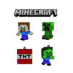 Minecraft Keychain - Keychain Pack