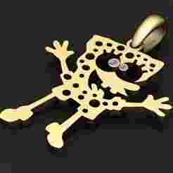 model cartoon pendant