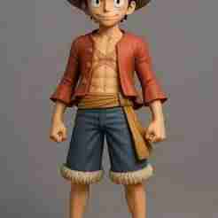 Monkey D. Luffy 3D Model
