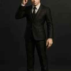 Muzan Kibutsuji Statue – Demon Slayer 3D Model (STL)