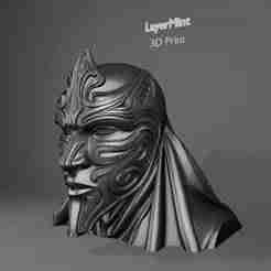 Mythic Warrior Bust – Highly Detailed 3D Printable Model STL for Creality Cloud