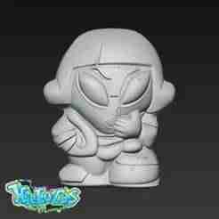 Naporion Hieloco 3D – Nostalgia 90s coleccionable | Modelo 3D fan art