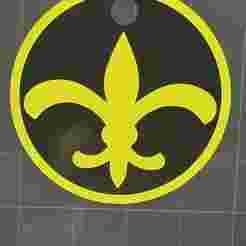 New Orlean Saints Keychain