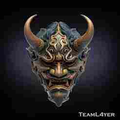 Oni Mask Japanese Tradition Mask