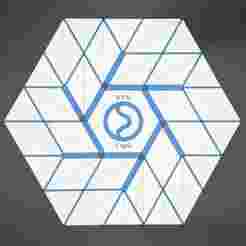 Origami Bloom Pattern Foldable