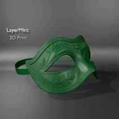 Ornamental Masquerade Mask – Decorative Costume Accessory