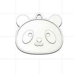 Panda Bear Keychain