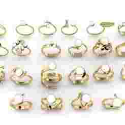 Pearl ring collection