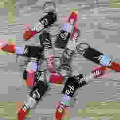 PERSONALIZED LIPSTICK KEY CHAIN