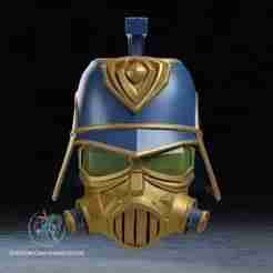 Piltover Enforcer Helmet 3D Printer File STL