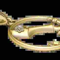 Pixie Pendant 3D Printable Model