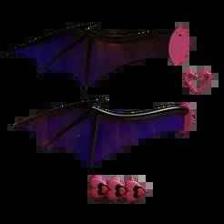 Pop Step wings belt cosplay