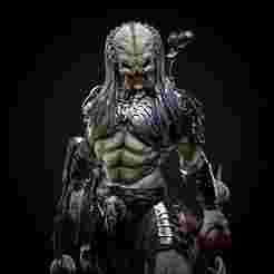 Predator with trophies