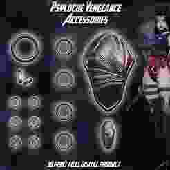 Psylocke Vengeance Cosplay Accessories Marvel Rivals