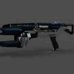 Pulse Rifle (AR1) from Half Life: Alyx