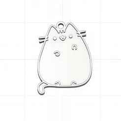 Pusheen Kitty Pusheen Keychain - Pusheen Cat