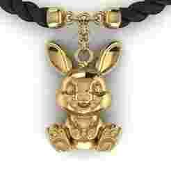 rabbit cute pendant