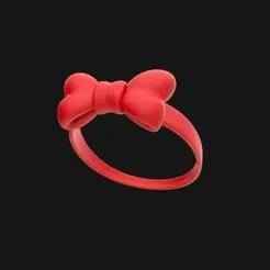 Red Bow Headband