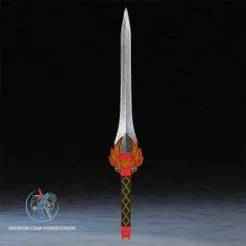 Red Sword 3D Printer STL File