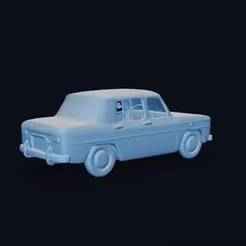Renault R8 Gordini – Easy Print STL, 1970 French Sports Sedan