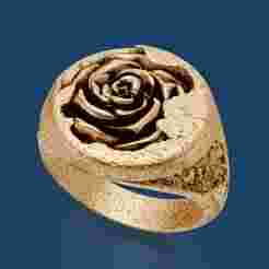 Rose Flower Luxury Printable Jewel Ring