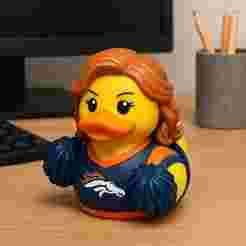 Rubber Duck - Denver Broncos Cheerleader  - 3D print