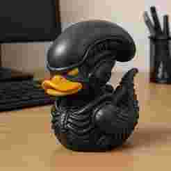 Rubber Duck - Xenomorph - Alien model - 3D print