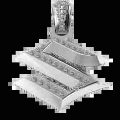 S DESIGN GOLD PENDANT 3d printable model