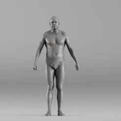S00115 Male Base Anatomy – Scanned Human Body