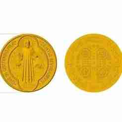 Saint Benedict - Sao Bento Pendant Pingente