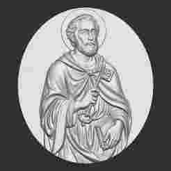 Saint Peter Pendant 3D print model