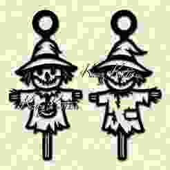 Scarecrow Earrings