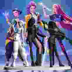 🌙 "Shadow Zoey" Hunter (STL)