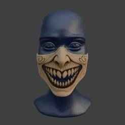 Sharp Teeth Monster Smile Mask