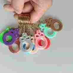 Skeleton Keychain Spinner