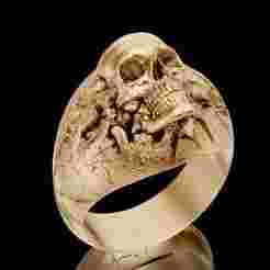 Skull Gown Luxury Ring