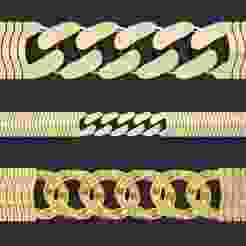 Snake Cuban Link Chain Bracelet