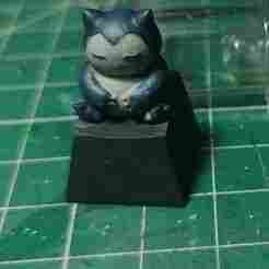 Snorlax keycap